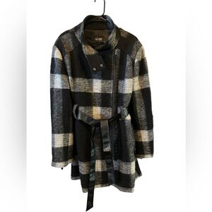 Latte Black size XL wool jacket